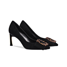 2019 High Heel Stiletto Women's Pumps Suede Leather x19-c103c Ladies women custom Office Dress  Heels Shoes For Lady